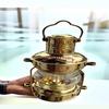 Brass Anchor Lamp Nautical Oil Lantern Maritime Ship Light Collectible Home Decor