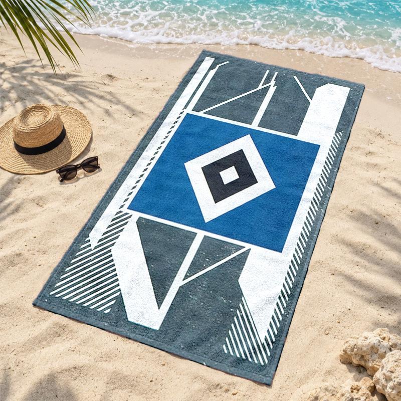 Hamburger SV Microfiber Beach Towel Quick Dry Sand Free Lightweight Beach Towels for Travel Swimming Camping