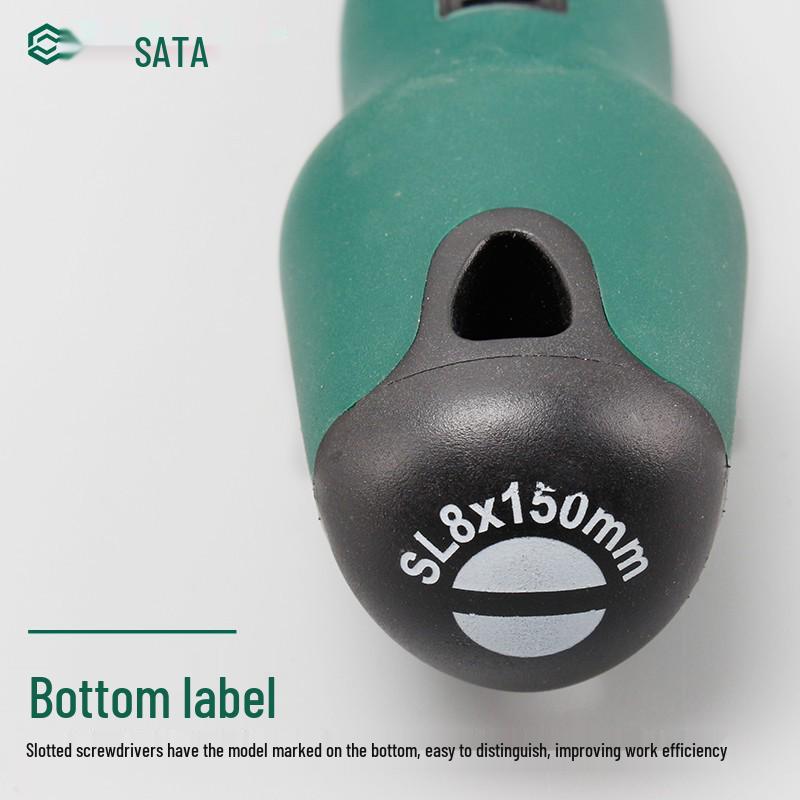 Плоская отвертка Sata серии T (63402-63417) Орудие труда