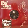 12-дюймовая пластинка METHOD MAN Say DEFR165201 Def Jam Recordi 2006 US Rap HipHopRB Б/у