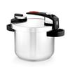 BRA Tekna Pressure Cooker - Easy Opening - 4 L - 18/10 Stainless Steel - All Hobs Including Induction