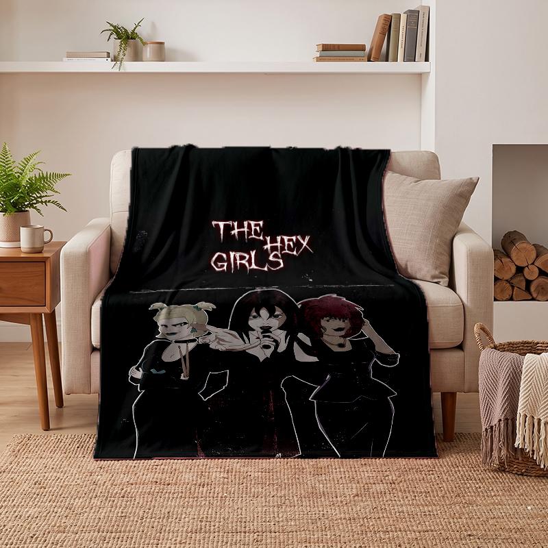 Hex Girls Soft Warm Flannel Blankets Comfortable Blanket for Home Decoration Gifting