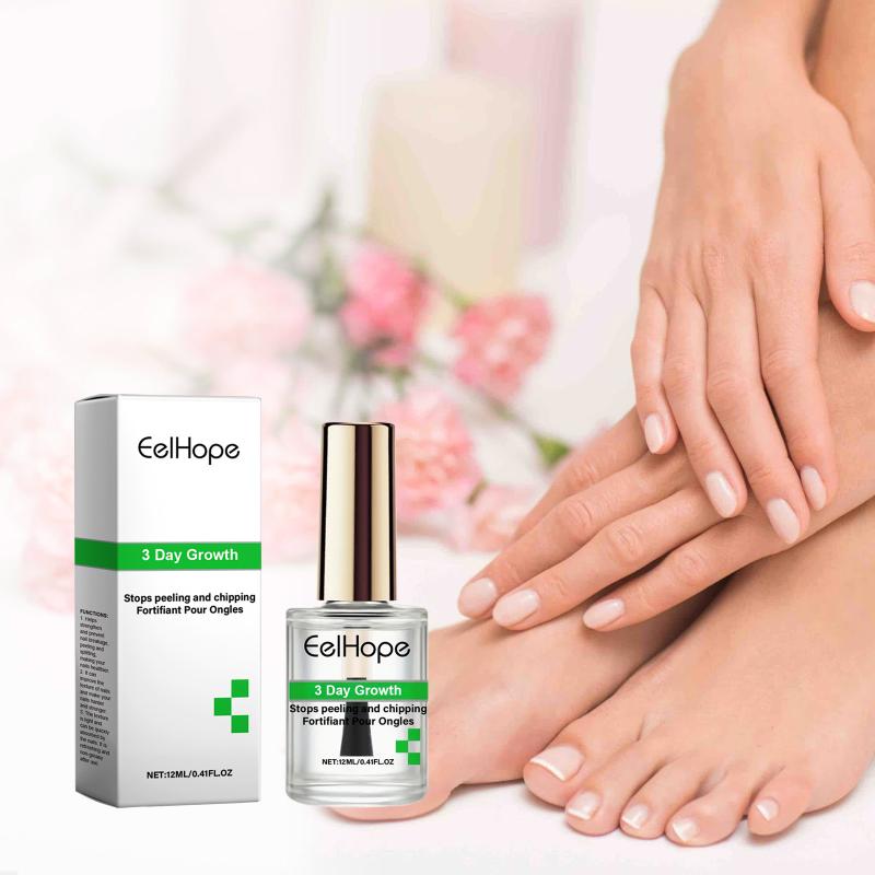 Nail Repair Solution Strengthener for Hands and Feet Moisturizing Nail Keratin Softener Care Liquid