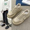 Fashion Women Shoes New Thick Sole Big Head Bread Shoes Women Autumn Versatile Casual Cute Board Shoes Sneakers Women