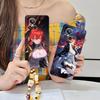 HSR Himeko Матовый ТПУ Чехол для Мобильного Телефона для Realme 15 14 13 12 11 10 9 Pro Plus T i Lite 5G Цветной Печатный Чехол