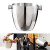 Party Ice Bucket Large Capacity Ice Container Reliable Ice Bucket Stainless Steel Material for Bar Party Beer Wine