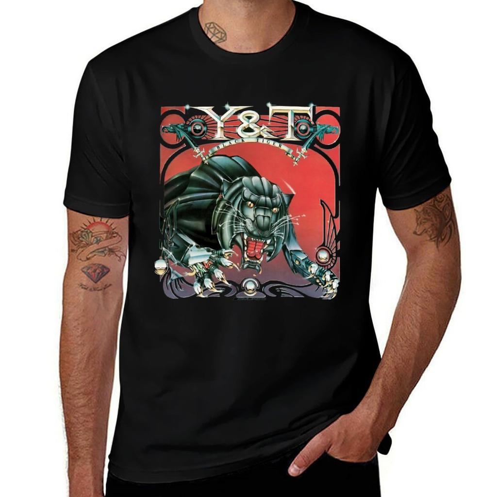 Black Tiger Yt Tshirt Casual Daily Outfit Tshirt