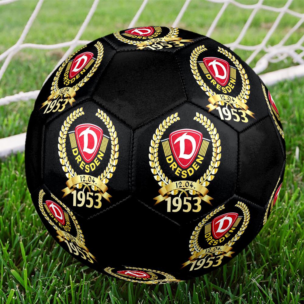 SG Dynamo Dresden Футзальный мяч Разноцветный Машинная строчка ПВХ Размер 5 Командная тренировка Готов к соревнованиям Прочный Высокий отскок Крутой спортивный подарок