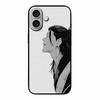 Для iPhone 17 5G Чехол 2025 6.3" Сумка Цветы Черный ТПУ Силикон Мягкая Задняя Крышка Для iPhone 16 Plus 17 Чехол для Телефона Ударопрочный Корпус