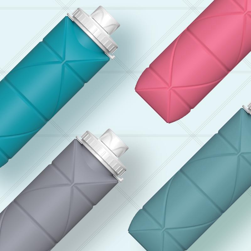 Sports Kettle Edible Silicon Folding Bottle Outdoor Creative Gift Portable High Temperature Resistant Net Weight 145G
