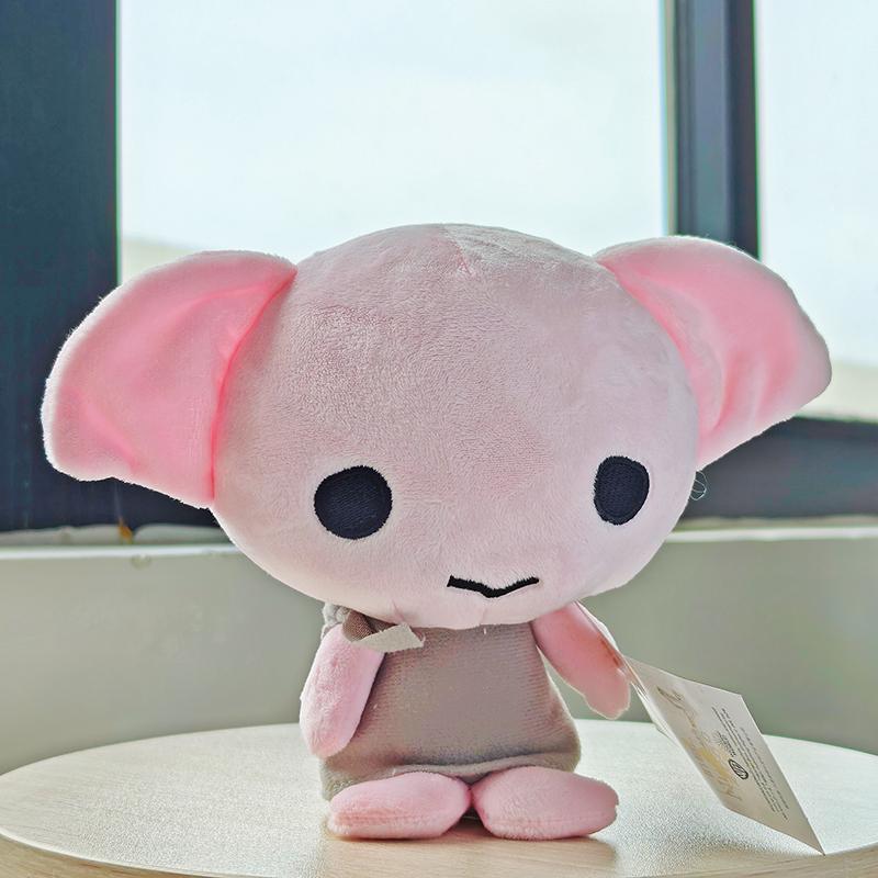 The Elf Plush Toy 18cm Dobby and 20cm Bowtruckle from Harry Potter Movie Good for Fans Birthday Gift Kid lovely Presents