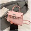 Korean Version Niche Design Portable Kelly Bag 2025 Niche Design Trend Shoulder Bag High-end Texture Fashion Women's Bag