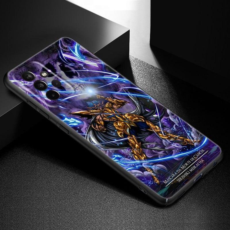 Чехол для телефона с изображением аниме Saint-Seiya для Samsung Galaxy A21 A30 A50 A52 S A13 A22 A32 A33 A53 A73 5G A11 A12 A31 A51 A70 A71 A72