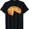 Pizza Missing A Slice Matching Set Couple Family TShirt T-Shirt