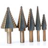 5Pcs Hss Cobalt Multiple Hole 50 Sizes Step Drill Bit Set Tools