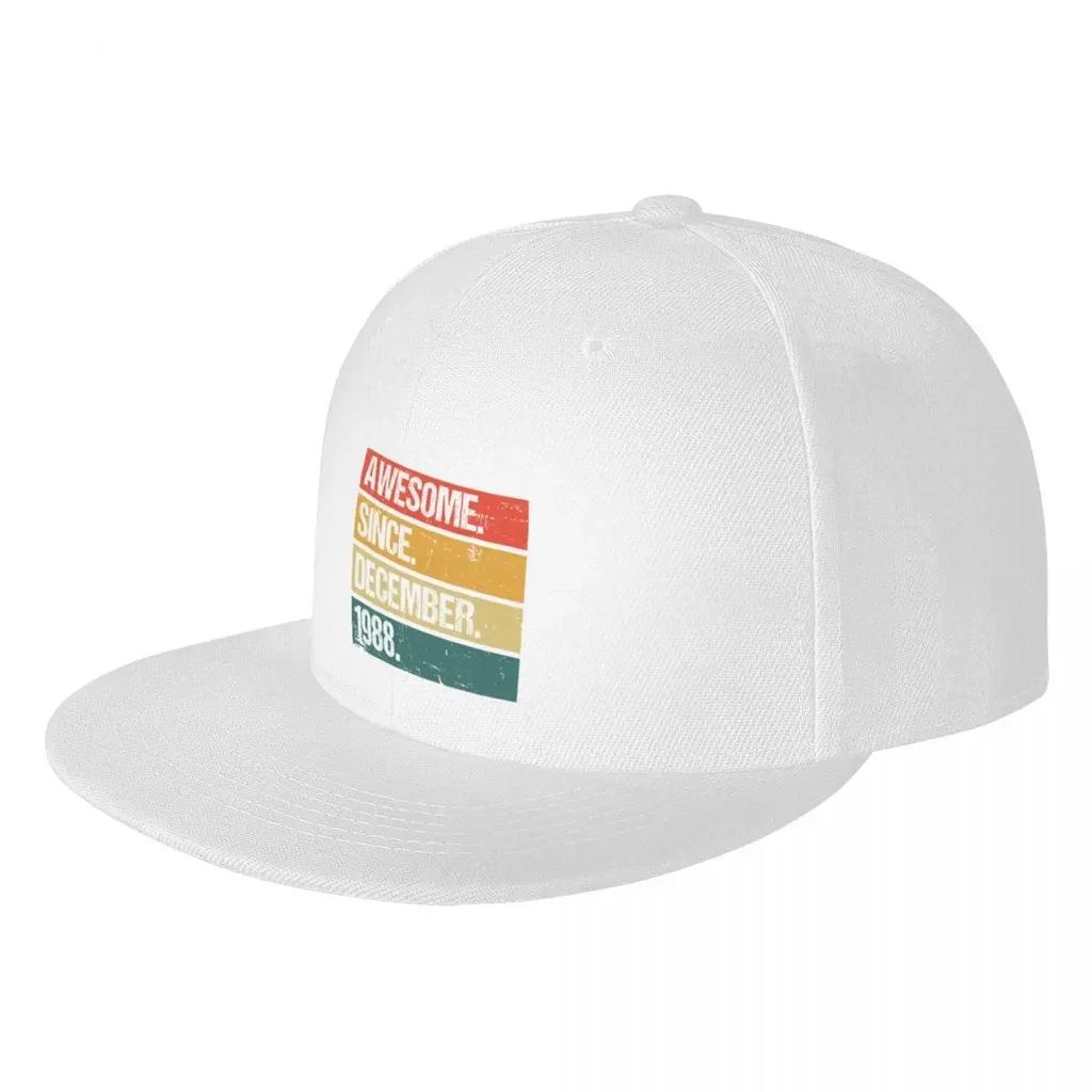 Awesome Since December  Made In  Vintage December  Baseball Cap Beach Sports Cap Caps For Unisex Womens