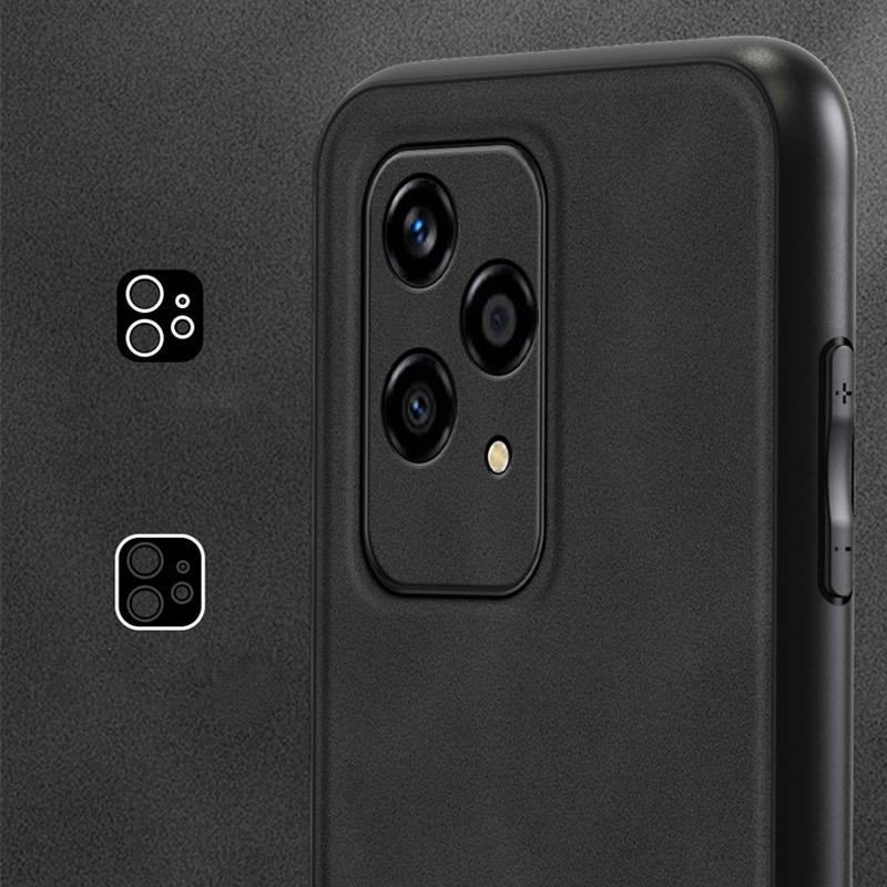 Магнитный матовый кожаный чехол для телефона Honor 200 Pro, мягкий силиконовый бампер, чехол для Honor 200 Lite, защитный чехол для объектива камеры для Honor 200 Pro Shell