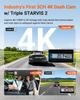 VANTRUE N4 Pro S 4K dashcam for car, triple channel 4K + 1080P + 1440P with GPS, 24/7 parking surveillance, voice control, IR night vision, LTE