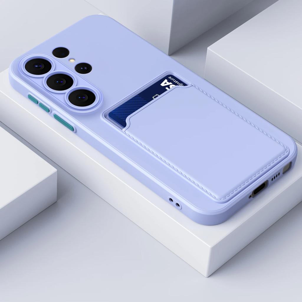 Для Для Samsung Galaxy S26 Ultra S26Ultra Чехол С Держателем Для Карт Сумка Ударопрочный Силиконовый Чехол Для Для Samsung S26 Plus Чехлы для Телефона