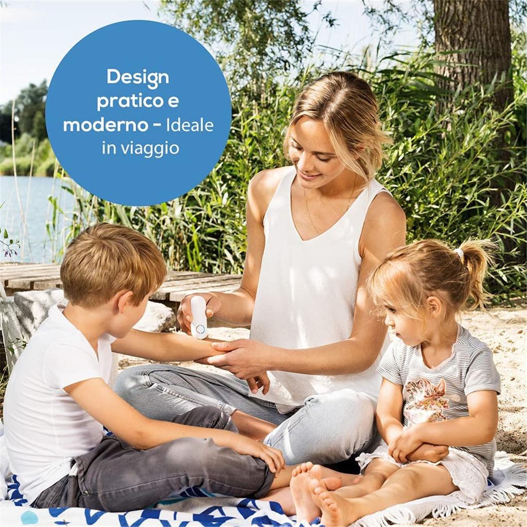 Противозудное устройство, которое жалит и кусает насекомых, снимает зуд