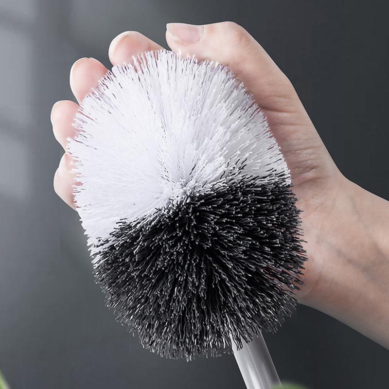 Туалетная щетка Аксессуары для дома Инструменты для уборки ванной комнаты Очистите туалетную щетку без мертвых углов Настенный бытовой