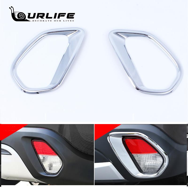 Для Mitsubishi Outlander 2016 2017 2018 крышка противотуманной фары хромированная накладка на переднюю противотуманную фару