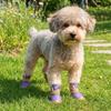 4 pcs/set Wear Resistant Dog Mesh Shoes Breathable Mesh Dog Sneakers Dog Foot Covers  City Walks