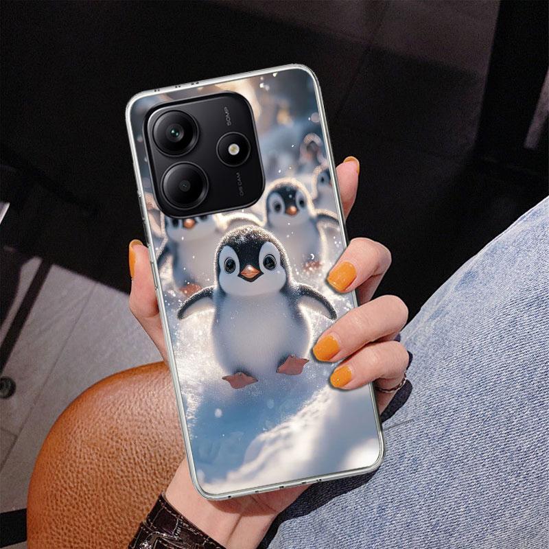 Christmas Penguin Phnoe Case for Phnoe Case for Xiaomi Redmi Note 15 14 14S 13 Pro Plus 12 12S 11S 11E 10S 10 11T 5G Unique Cove