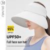 Women's Sun Protection Wide Brim Visor Hat