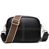 High Quality Cow Leather Shoulder Crossbody Bag for Women Fashion Pure Color Soft Genuine Leather Messenger Bag