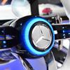 Алюминиевая наклейка на центр руля автомобиля, эмблема со звездой для Mercedes Benz G S R C E B A Класс GLK C180 E300 S200 W206