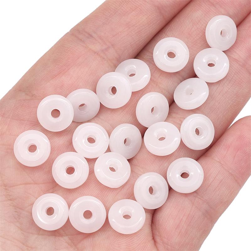 Бусины-подвески в виде имитации нефрита с пряжкой безопасности для серег, браслетов и ожерелий, сделанных своими руками