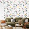 Elephant Clouds and Palm Trees Wallpaper for Living Room and Bedroom 50x1000