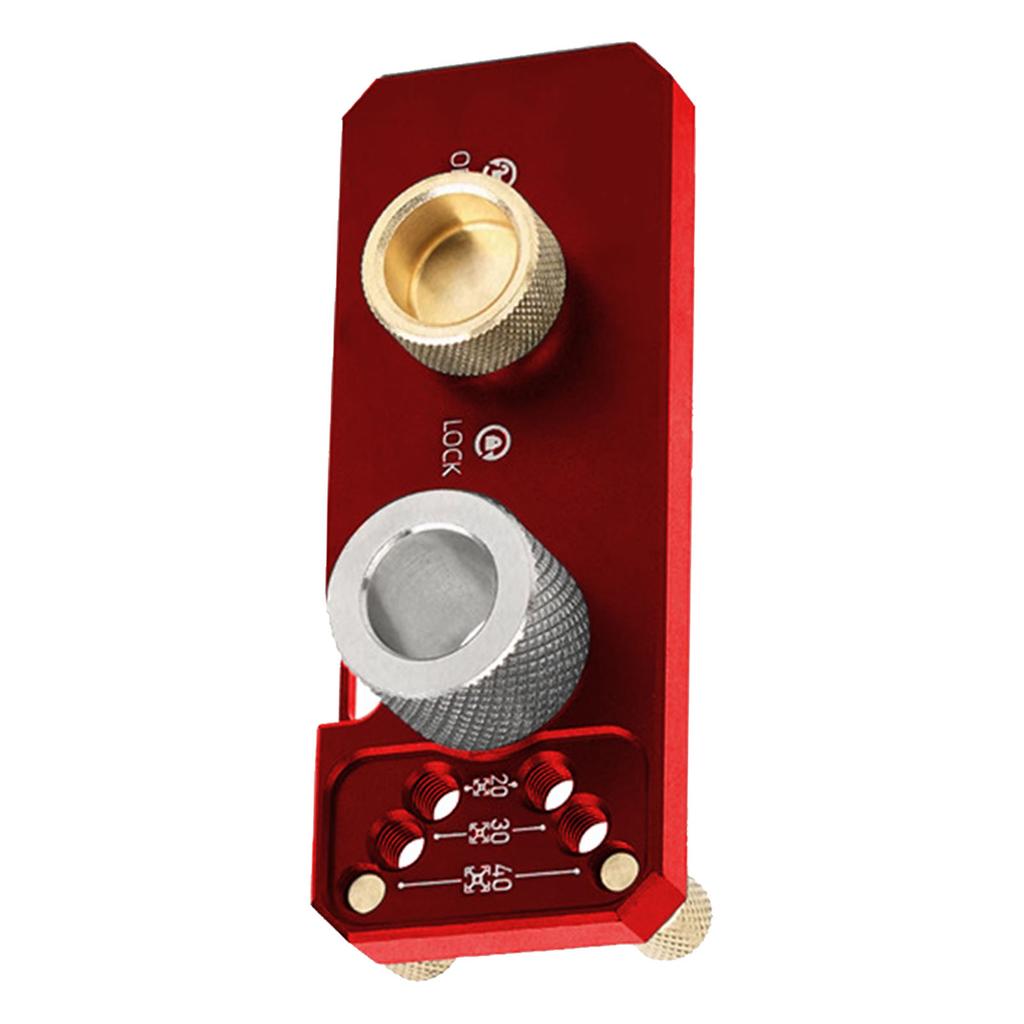 Hole Drill Jig Kit Aluminium Alloy Multifunctional High Accuracy Hole Drill Guide Locator Set with