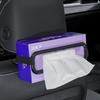 1pc Car Sun Visor Tissue Holder Car Interior Hanging Tissue Box Holder Car Tissue Holder Seat Back Napkin Box Car Accessories
