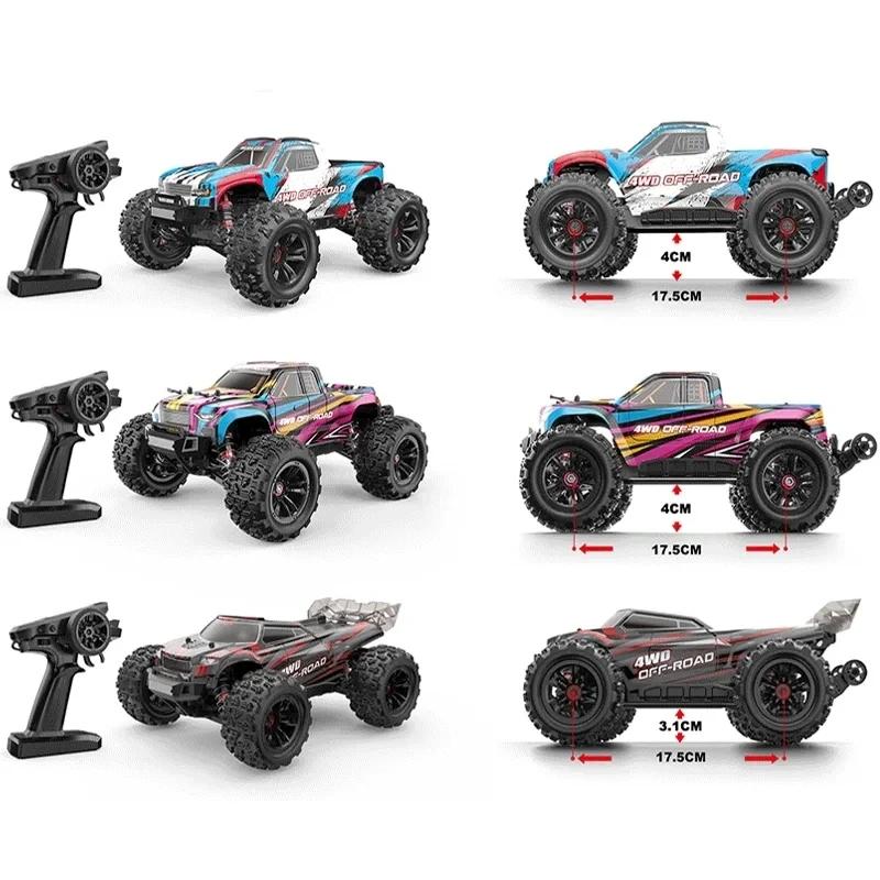 Новый LYZRC 1/16 4WD RC Car 60KM/H Brushless RC Racing Car Remote Control Cars Off-Road Truck Toys Kids Gift