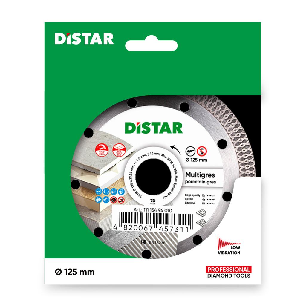 Tarcza Diamentowa Multigres 125*1,4*10*22,23 - Td-Di 7311
