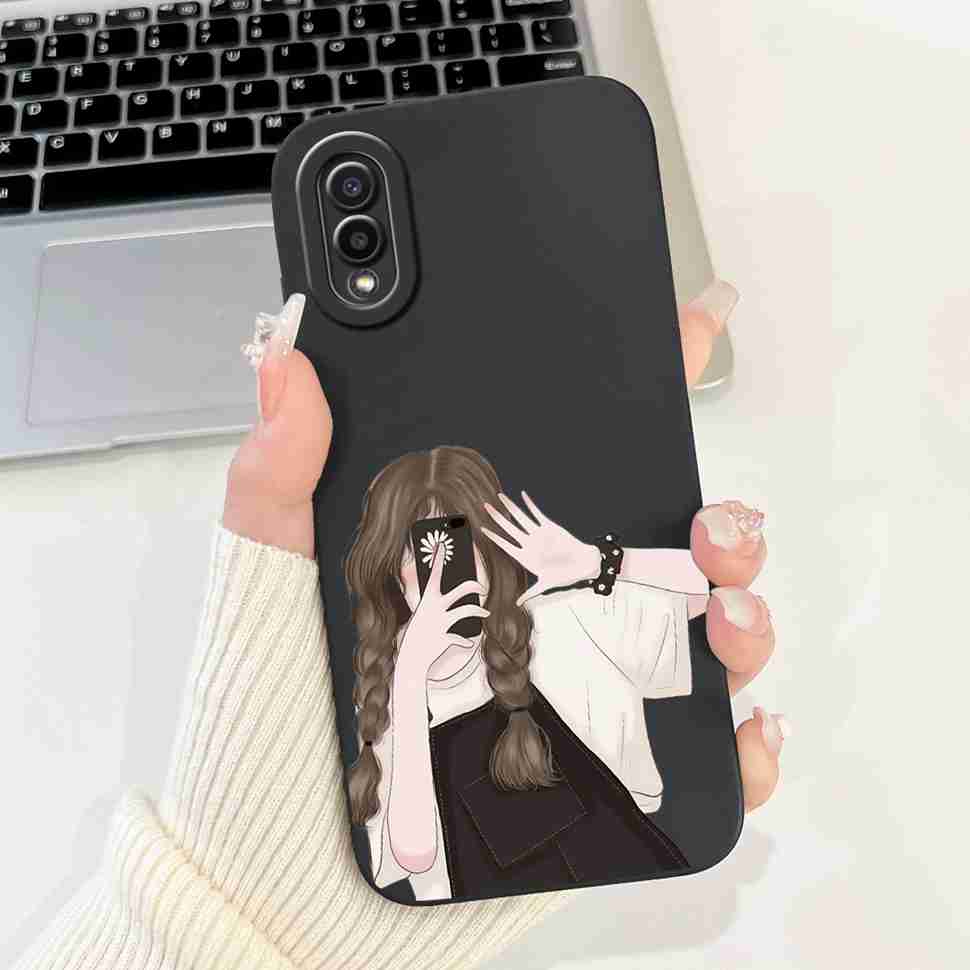Для Samsung Galaxy A02 SM-A022F Чехол Роскошный Цветочный Модный Мягкий Силиконовый ТПУ Чехол Для Samsung A02 M02 6.5" SM-M022F Чехол для Телефона