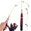 Ice Fishing Rod 55cm Carbon Fiber Winter Outdoor Sports Ice Fishing Accessories Ice Fishing Pole