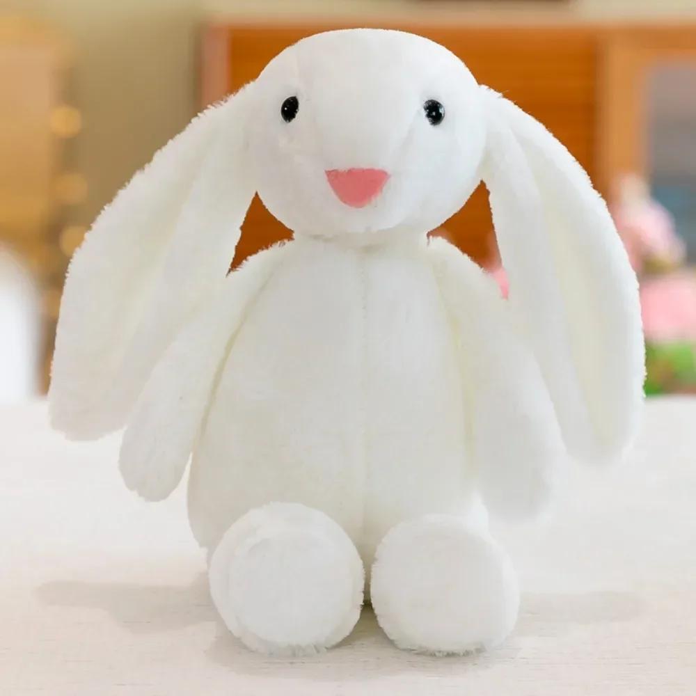Christian Easter Rabbit Plush Doll Soft Fluffy Easter Bonnie Rabbit Doll PP Cotton Comfortable Animals Stuffed Toy