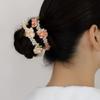 ФАНТАСТИЧЕСКАЯ ПЛАНЕТА цветочная жемчужная заколка для волос (2colors)