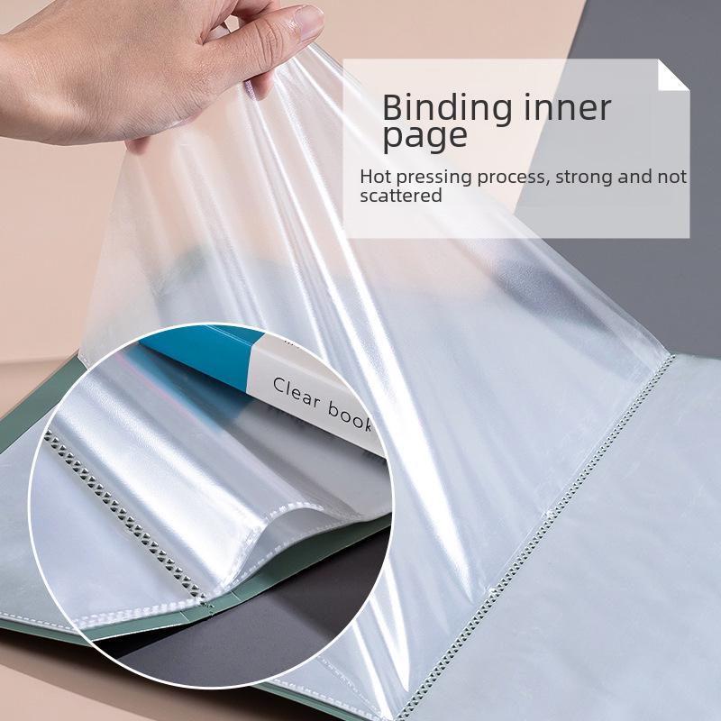 Очень толстая папка формата A4 из полипропилена с многослойной конструкцией для музыки, контрольных работ и архивов - Доступны разные цвета