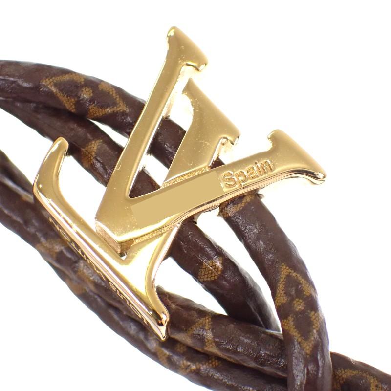 LOUIS VUITTON  M8416Z bracelet Brown Women