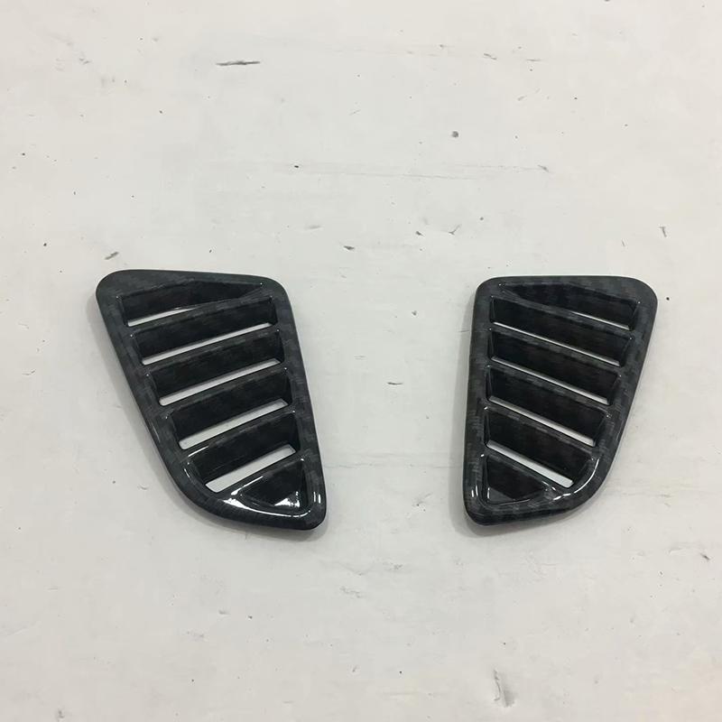 Хромированные аксессуары из АБС-пластика для Nissan Navara NP300 2017 2018, автомобильный передний кондиционер, вентиляционное отверстие, крышка