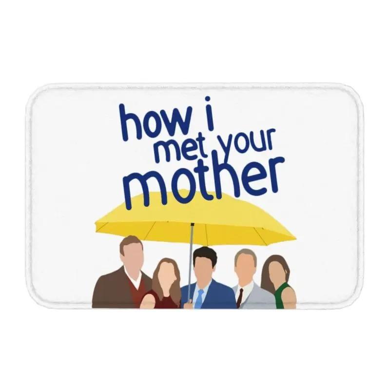 MINISO Вмешательство Как я встретил вашу маму Передний коврик для пола у двери Коврик для входа Наружный Телешоу Ванная Кухня Дверной коврик Туалетный ковер Коврик