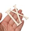 12pcs/set Home & Garden Home Decorations Laser Cut Wooden Roman Numerals Wood Chip Clock Accessories