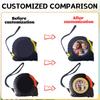 Personalized Photo Tape Measure Custom Tape Measure With Photo/Text, 5m Retractable Measuring Tape Gift For Grandfather, Husband