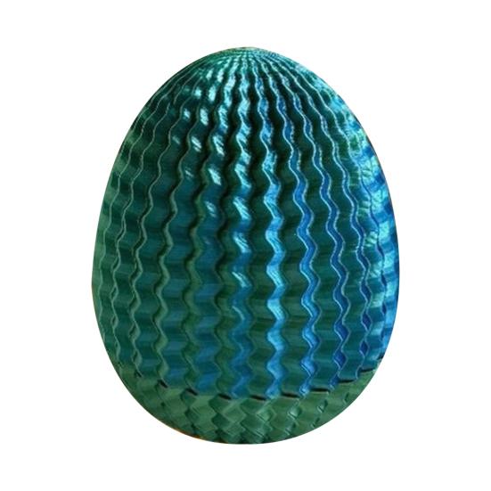 3D Printed Maze Dragon Egg Puzzle Box with Hidden Storage Cavity, Brain Teaser Game for Easter Birthday Holiday Surprise Container