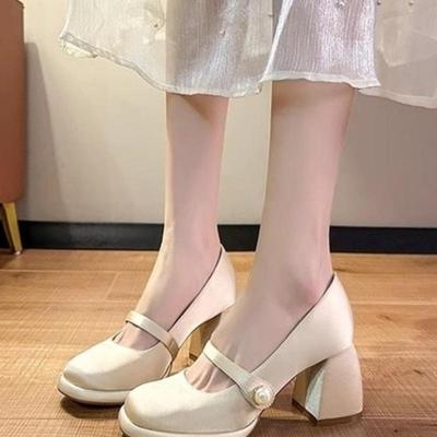 Женские туфли-лодочки в стиле ретро - Весенняя коллекция 2025