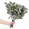 12 Pcs 16.53in Artificial Eucalyptus Leaves Stems Eucalyptus Branches Artificial Plants for Home Wedding Decor